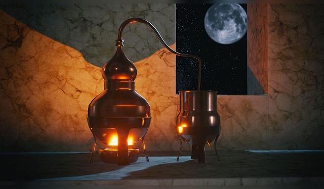 Los alambiques llegaron a América de mano de los europeos durante la Colonia. Los alambiques llegaron a América de mano de los europeos durante la Colonia.