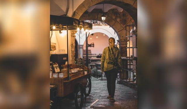 Desde una carretilla, los mejores cafés de Cusco. Desde una carretilla, los mejores cafés de Cusco.