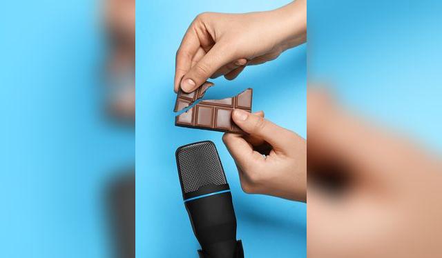 Un buen chocolate emitie un sonoro ¡Crack! al quebrarse.    