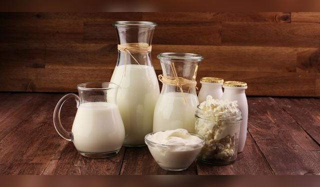 La leche y sus derivados son una buena fuente de magnesio.    