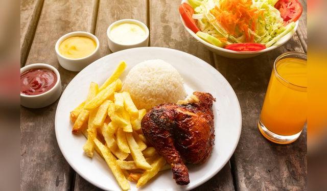 El más calórico de todos, sobre todo si le sumas arroz, y las salsas.   