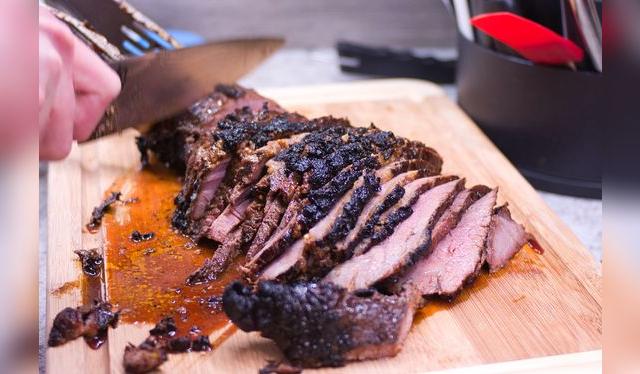 Cortado bien delgado, puede servir para hacer sánguches.    