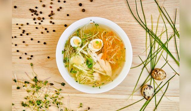 Una sopita nunca cae mal.    