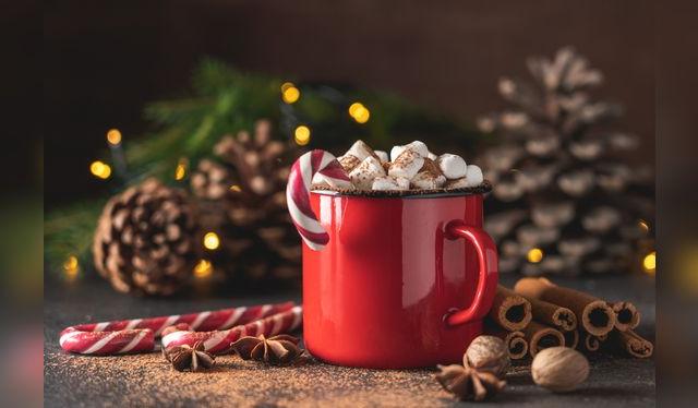 La navidad sabe a chocolate y panetón.   