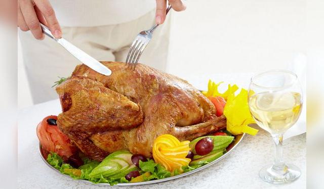 Recuerda, es mejor que el pavo esté crudo a que se sobrecocine. Recuerda, es mejor que el pavo esté crudo a que se sobrecocine.
