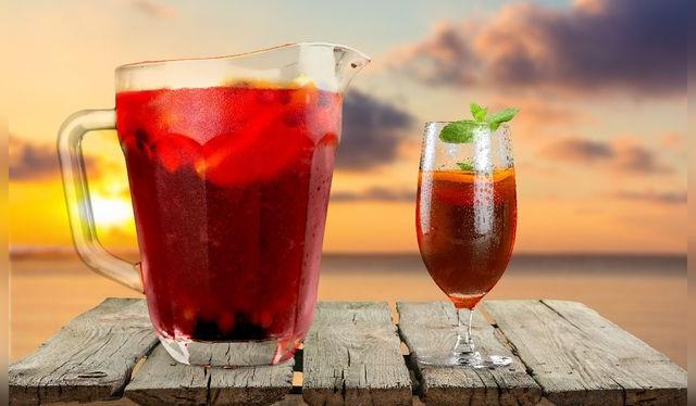 Nada como una sangría para refrescar las tardes calurosas   