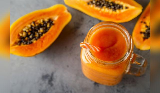 El juguito mañanero: la papaya es una de las frutas preferidas por los peruanos para hacer jugo.   