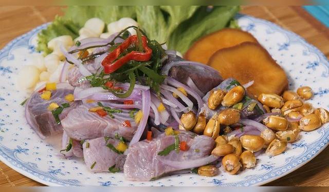 El ceviche de bonito es un manjar... ¡pruébalo!   