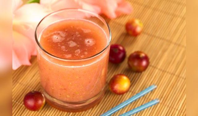 El refresco de camu camu es la forma más común de consumirlo.    