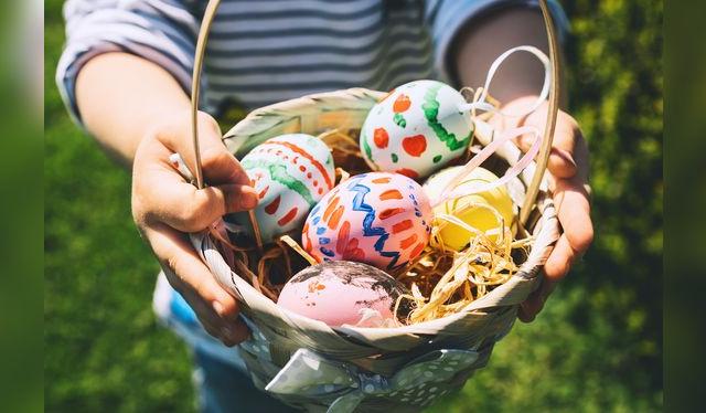 Algunos detalles hacen la diferencia, como que cada niño o niña tenga su canastita.   