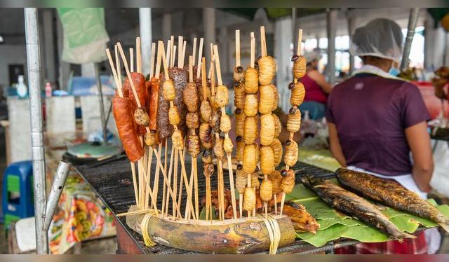A la brasa, tipo anticucho, es la forma más popular de consumirlo.   