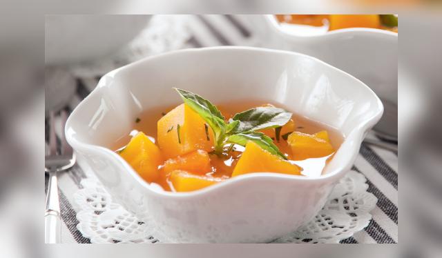 Compota de maracuyá y papaya Compota de maracuyá y papaya