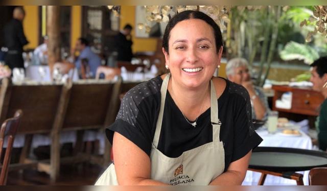 Marilú Madueño en La Higuera   