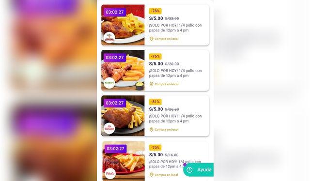 Aplicación de Yape ofrece promoción de Pollo a la Brasa a 5 soles Aplicación de Yape ofrece promoción de Pollo a la Brasa a 5 soles