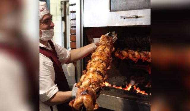  Horno diseñado para elaborar pollo a la brasa /Canalipe    