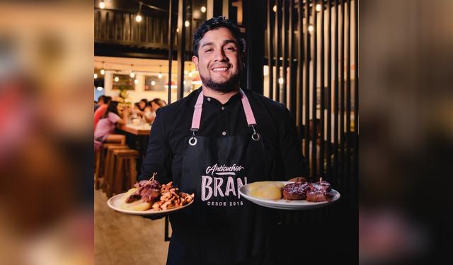 El mejor anticuchero tiene su propia franquicia 'Anticuchos Bran' /Foto @anticuchos.bran.oficial    