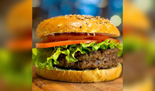  Hamburguesa de lentejas    