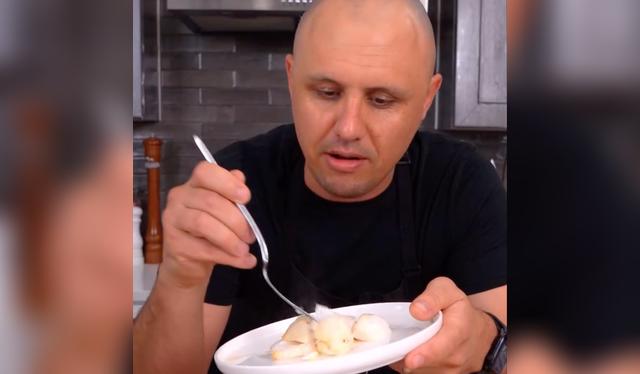  El chef Sonny Hurrell revela el secreto para freír pescado a la perfección.    