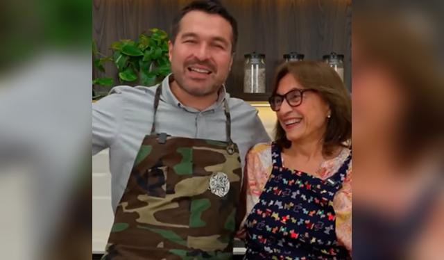 Giacomo Bocchio cocina junto a su mamá una receta especial de la familia.