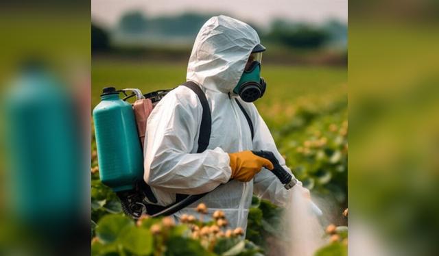 Frutas y verduras expuestas a pesticidas como el clorpirifos se siguen vendiendo en mercados locales, pese a su prohibición.   