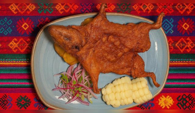 El cuy chactado, uno de los platos estrella de La Olla Arequipeña, conquista cada vez más paladares en Lima.