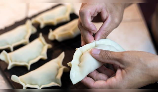 Receta saludable de masa para empanadas.   