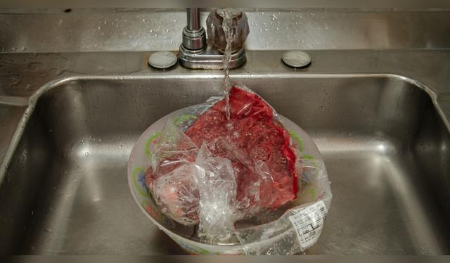 No descongeles a temperatura ambiente.   