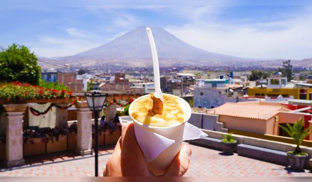 Queso helado.   