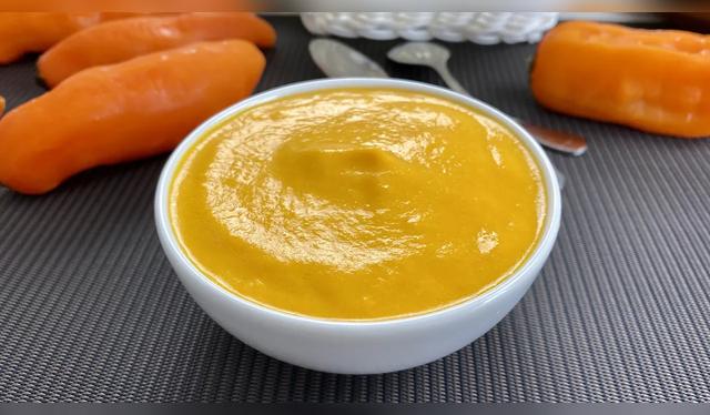 Salsa de ají amarilo.   