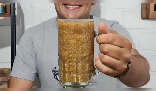 Peruanos expresan su orgullo ante desayuno local. Peruanos expresan su orgullo ante desayuno local.