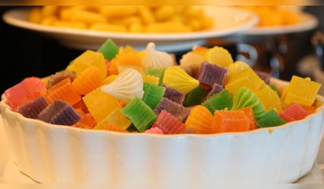 Estas gomitas mantienen sus vitaminas al ser elaboradas con frutas. Fuente: Shutterstock. Estas gomitas mantienen sus vitaminas al ser elaboradas con frutas. Fuente: Shutterstock.