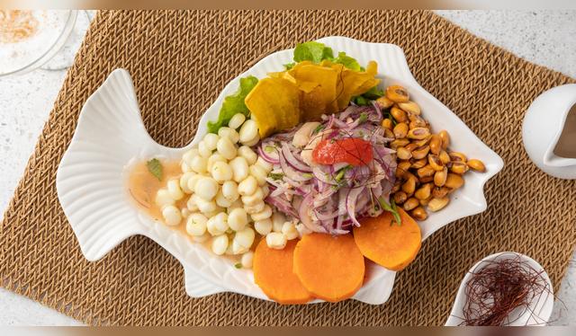 Ceviche peruano. Ceviche peruano.