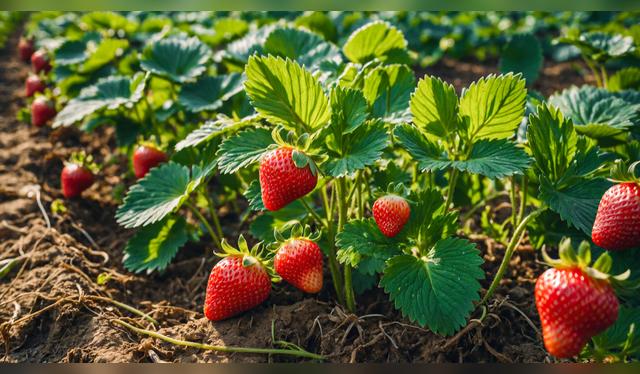 Las fresas absorben más químicos en los suelos.   