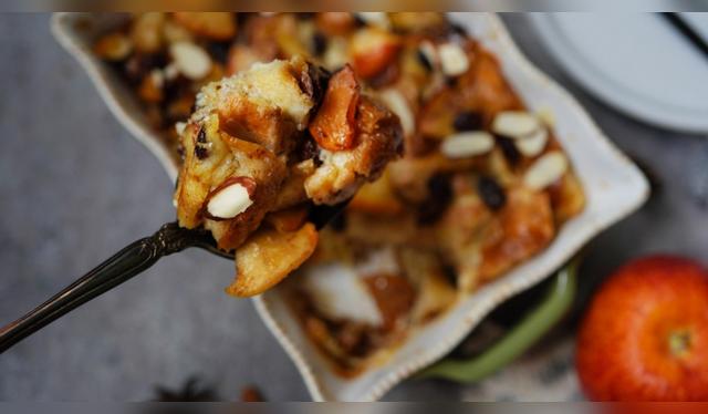 Con el toque de canela perfecto, este budín queda increíble. Fuente: Shutterstock.   