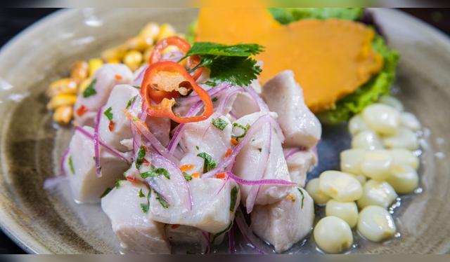 Ceviche peruano. Ceviche peruano.