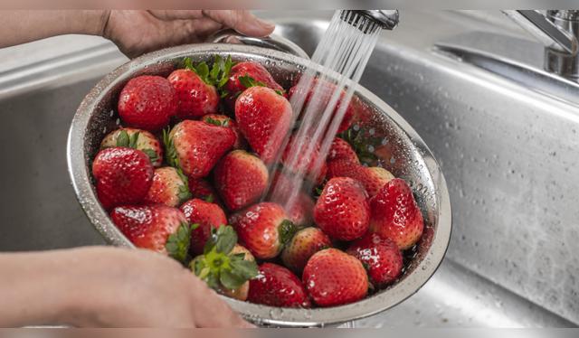 Los pesticidas no se eliminan con lavados.   