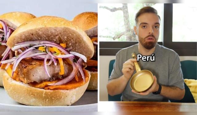  Ibai entrega la Sartén de Oro durante su visita a Lima. 