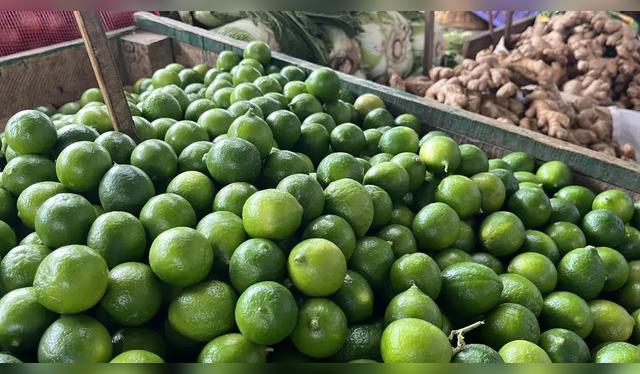  El precio máximo por kilo de limón es de S/ 3.    