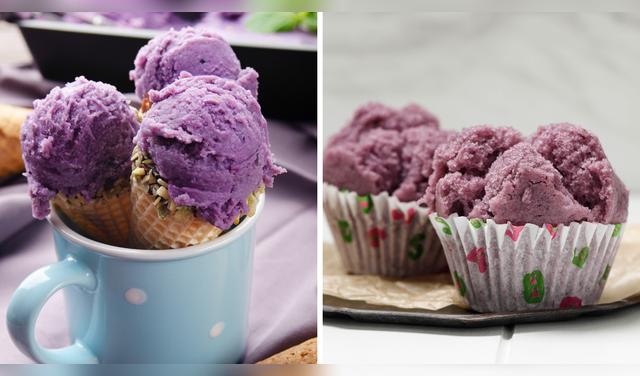 El ube es un tubérculo naturalmente morado, lleno de antioxidantes, fibra y vitaminas. Foto: Envato  