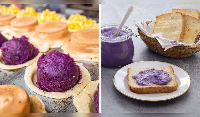 El ube, un alimento local que se ha convertido en un fenómeno global, presente en postres y bebidas de todo el mundo. Foto: Envato   