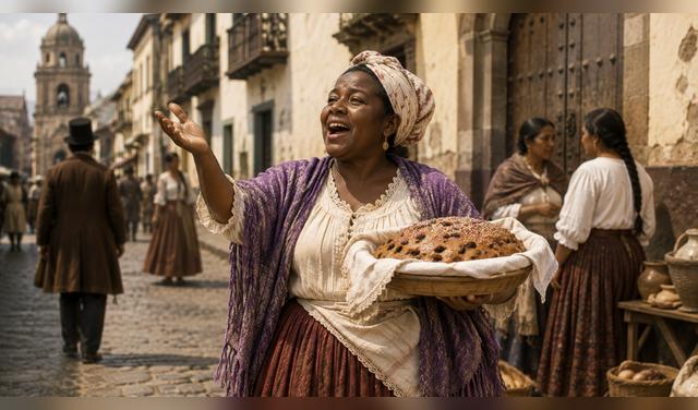 Los pregoneros recorrían las calles de Lima ofreciendo sus preparaciones al ritmo de sus tradicionales cantos. Foto: IA  