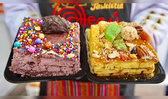 El turrón de maíz morado y el de frutos secos sorprenden con nuevas formas de disfrutar este clásico. Foto: Municipalidad de Miraflores  