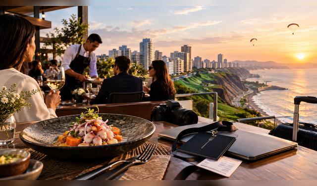 Del 2 al 4 de noviembre, Lima acogerá almuerzos, charlas, sesiones colaborativas y la ceremonia de The 50 Best Restaurants 2026. Foto: IA  