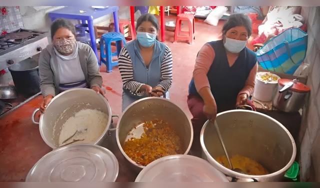 Desde 2025, las ollas comunes reciben S/1,69 por ración, pero necesitan alimentos recuperados y mayor financiamiento para mejorar su alimentación. Foto: LR  