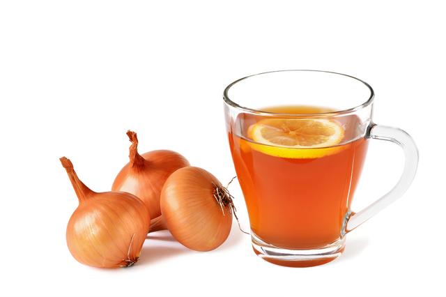 Té de cebolla.   
