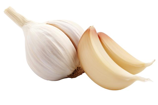 Guardar el ajo en el refrigerador acelera su germinación.   