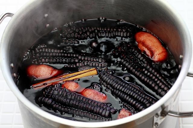 Chicha morada para 80 personas.   