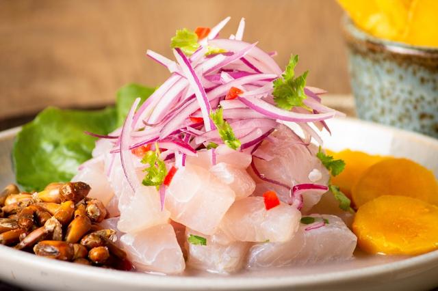 Ceviche peruano. Ceviche peruano.