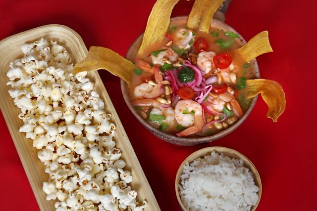 Ceviche ecuatoriano.   