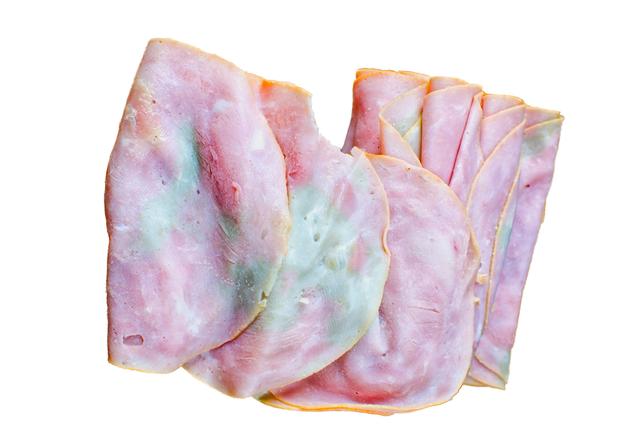 La “baba” en el jamón se debe a las bacterias ácido-lácticas.    